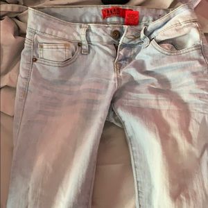 Light blue jeans